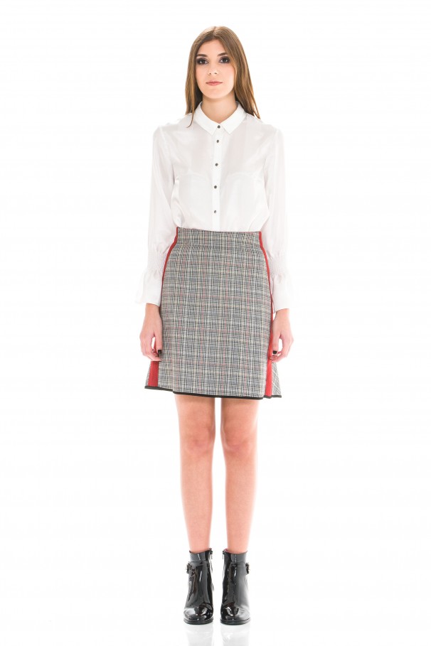 Twist & Shine Double-faced Skirt