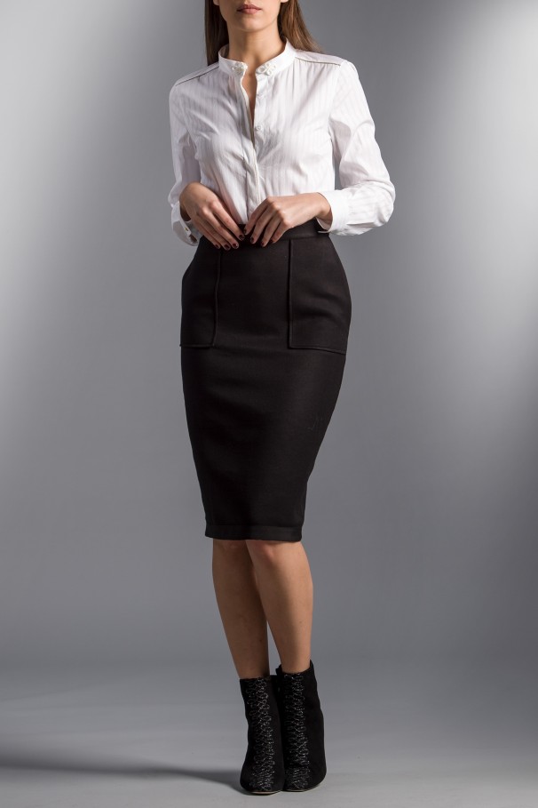 Twist & Shine Double-faced Skirt