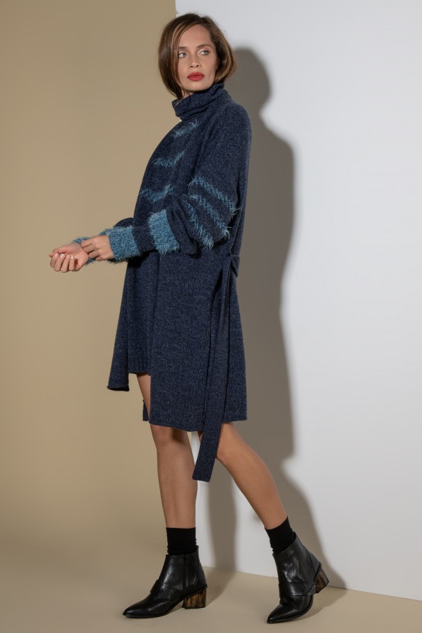 Knit coat