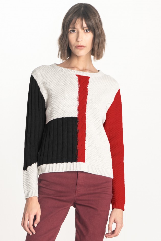 DAMEN Pullovers & Sweatshirts Pullover Stricken Rabatt 67 % Ana Sousa Pullover Braun L 