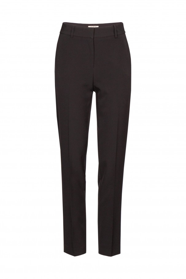 High-waist trousers with darts
