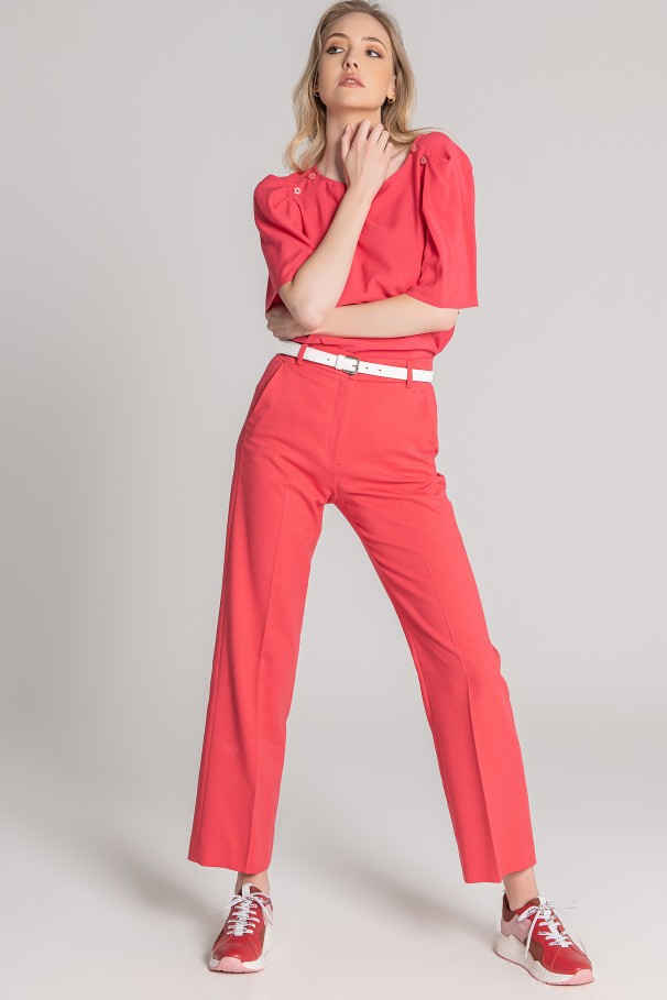 WOMEN FASHION Trousers Slacks Basic Ana Sousa slacks Orange M discount 63% 