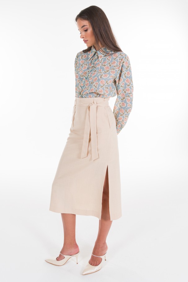 Rustic Midi Skirt