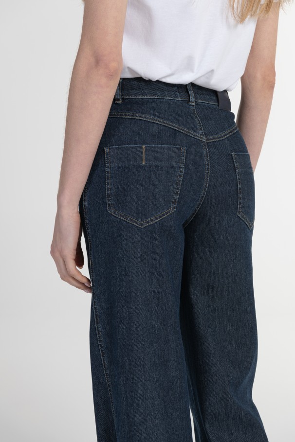 Wide leg jeans