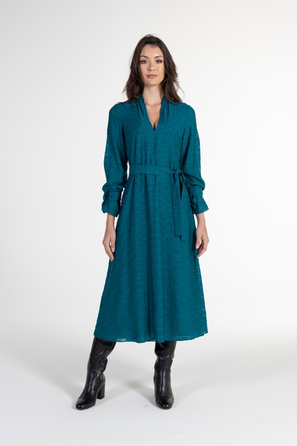 Jaquard Midi Dress