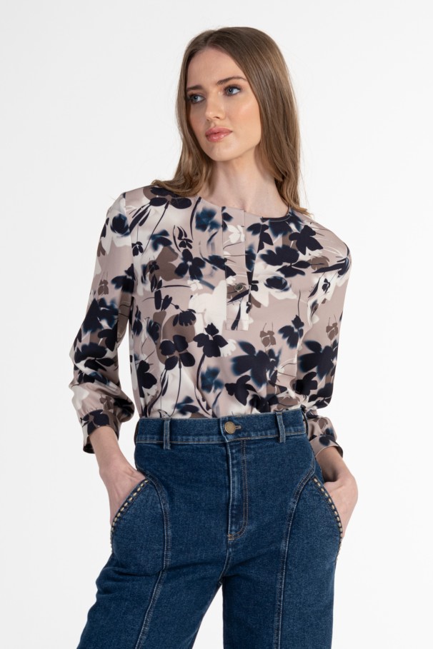 Blusa estampada