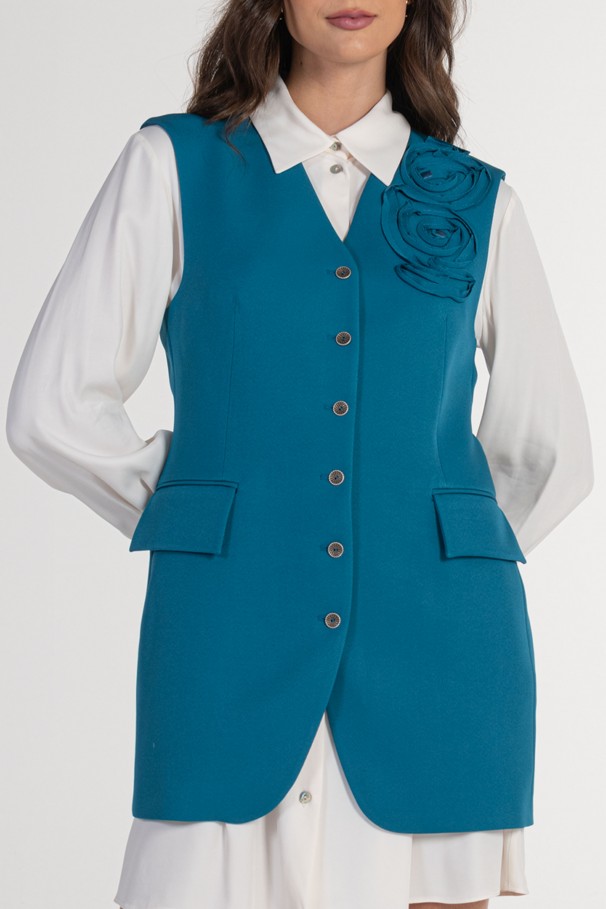 Gilet de tailleur slim