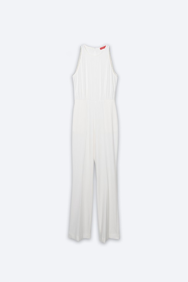 JUMPSUIT WITH HALTER NECKLINE