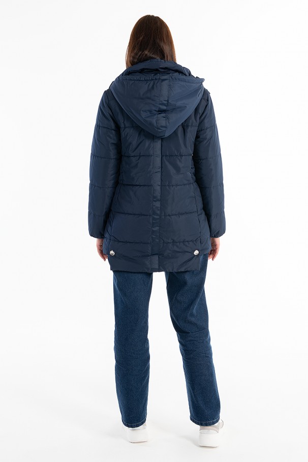 Parka acolchada con capucha