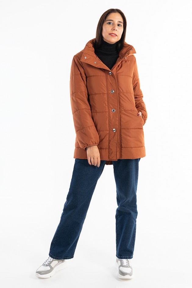 Parka acolchada con capucha